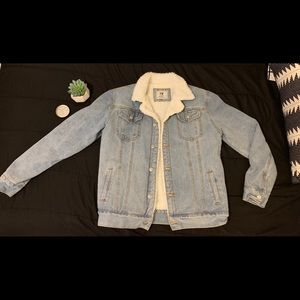 Sherpa Lined Jean Jacket NWOT